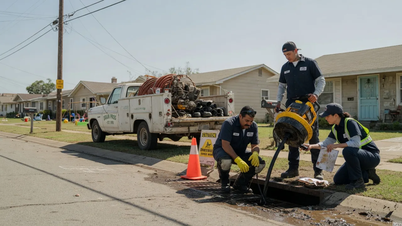 Drain Cleaning in Wister, OK near me